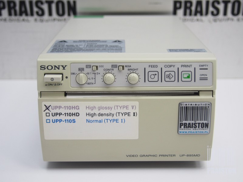 Videoprintery używane SONY UP-895MDW - Praiston rekondycjonowany