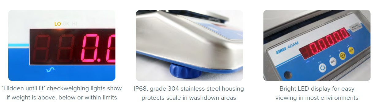 Wagi medyczne, lekarskie i laboratoryjne Adam Aqua ABW / Aqua ABW-S