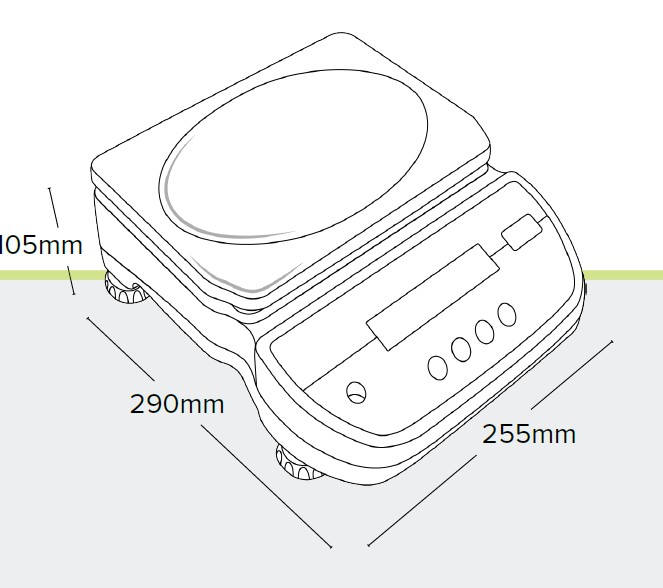 Wagi medyczne, lekarskie i laboratoryjne Adam Aqua ABW / Aqua ABW-S