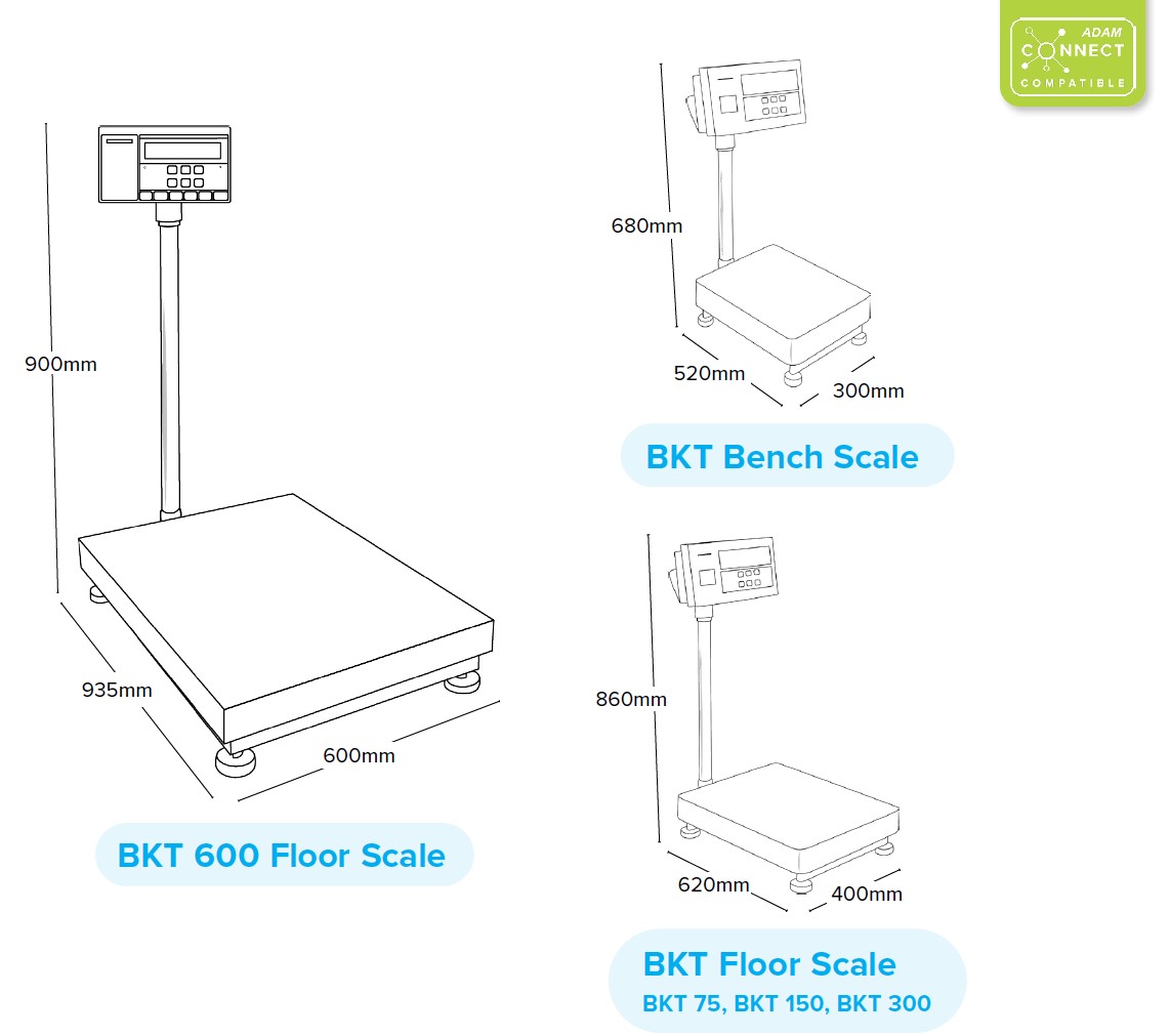 Wagi medyczne, lekarskie i laboratoryjne Adam BKT