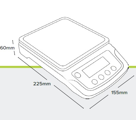 Wagi medyczne, lekarskie i laboratoryjne Adam CBX