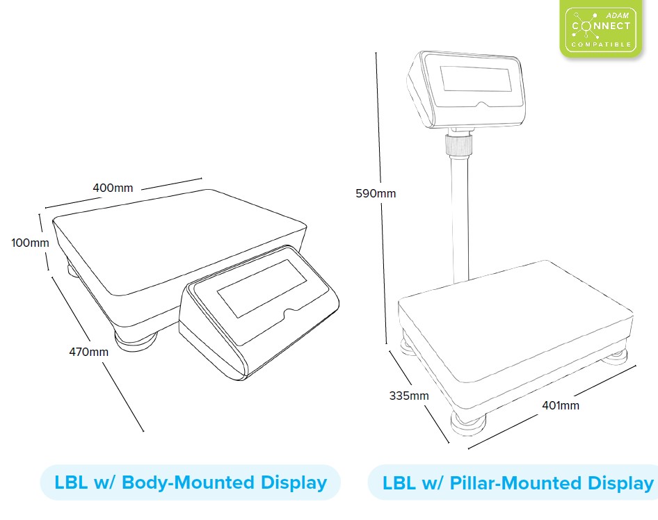 Wagi medyczne, lekarskie i laboratoryjne Adam Luna LBL