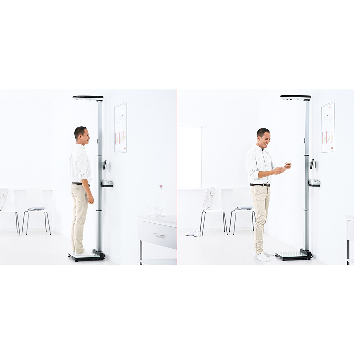 Wagi medyczne, lekarskie i laboratoryjne SECA 287 dp