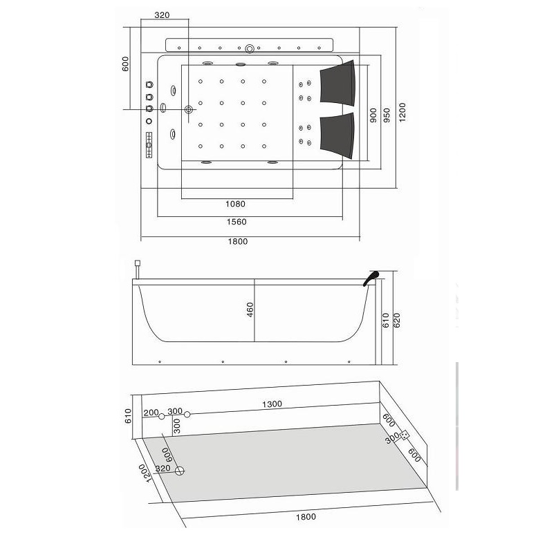 Wanny do hydromasażu Hydro-San Fenix