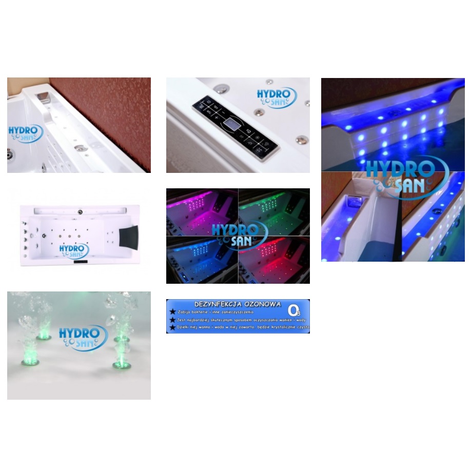 Wanny do hydromasażu Hydro-San Madura