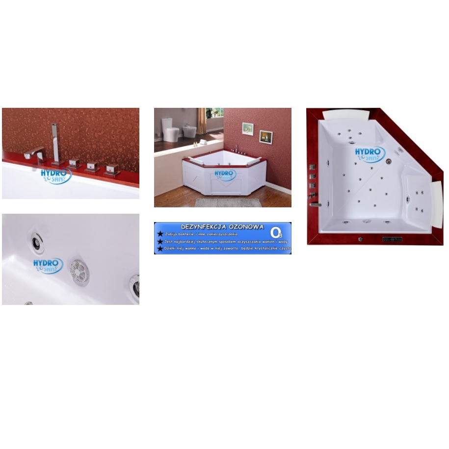Wanny do hydromasażu Hydro-San Sevilla