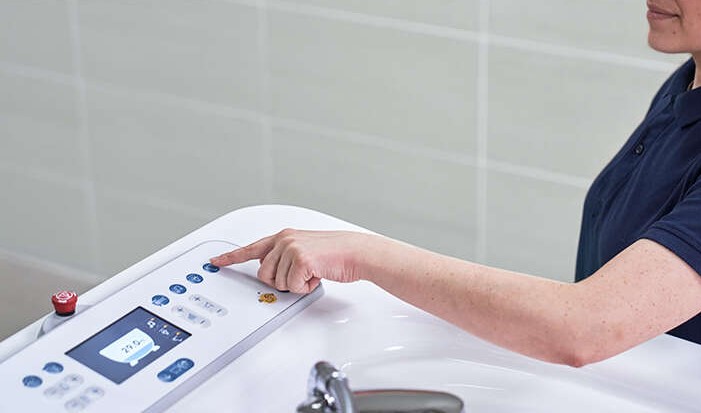 Wanny pielęgnacyjne w pozycji leżącej Arjo Symbliss