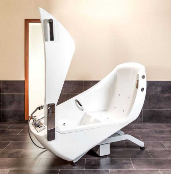 Wanny pielęgnacyjne w pozycji leżącej Beka Hospitec GmbH AVERO Motion