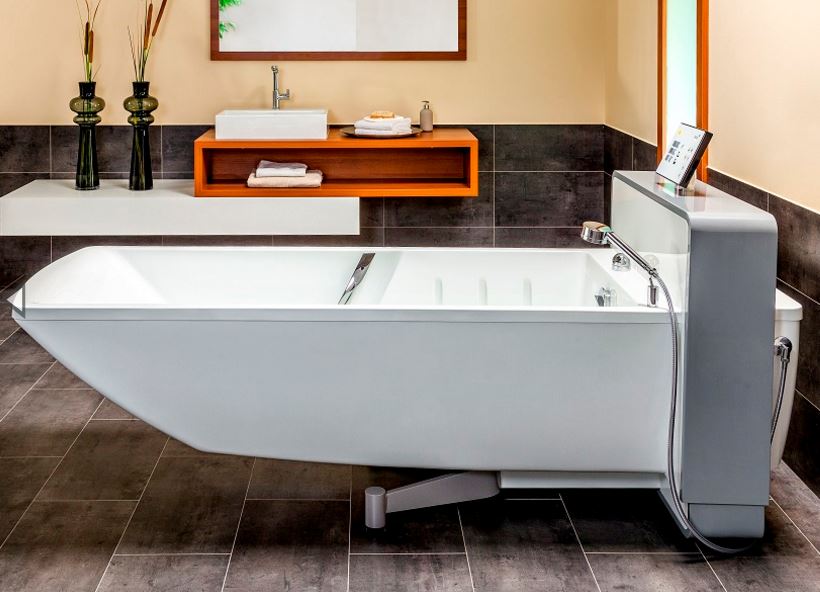 Wanny pielęgnacyjne w pozycji leżącej Beka Hospitec GmbH AVERO Phoenix