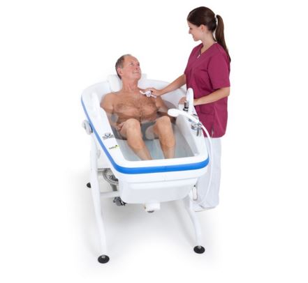 Wanny pielęgnacyjne w pozycji leżącej Beka Hospitec GmbH INVITA