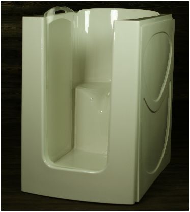 Wanny pielęgnacyjne w pozycji siedzącej SANITPLAST TULIP 2