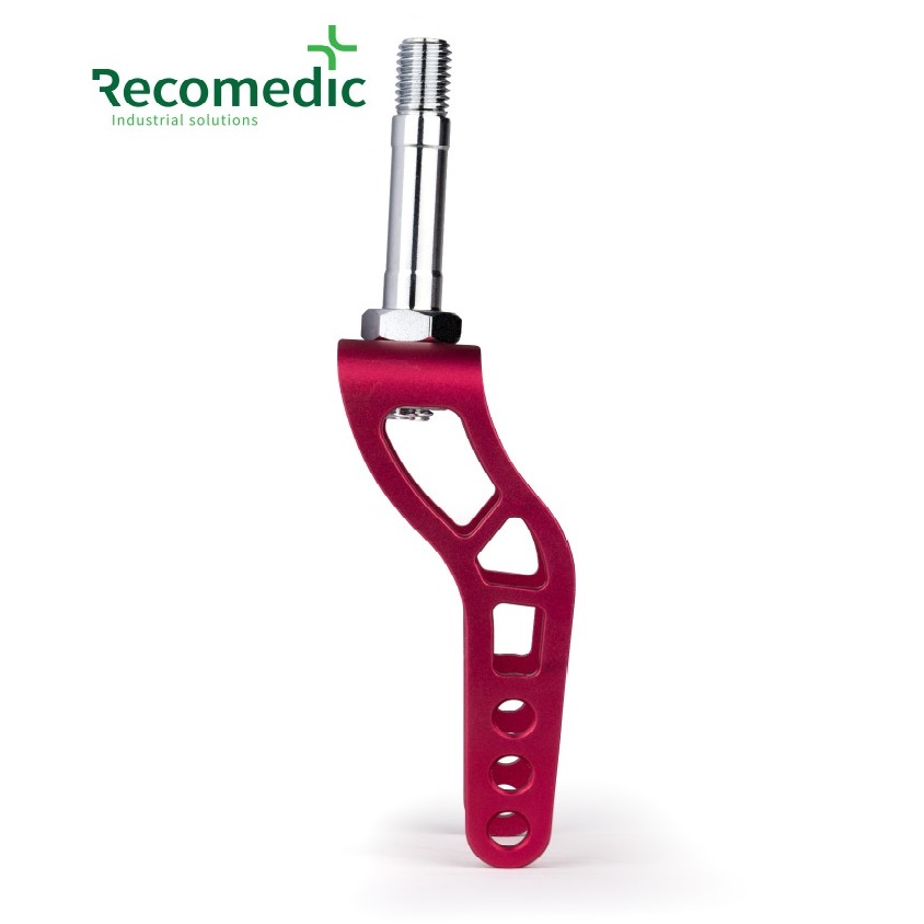 Widelce do wózków inwalidzkich Recomedic WA-117/42-3H-T-RED