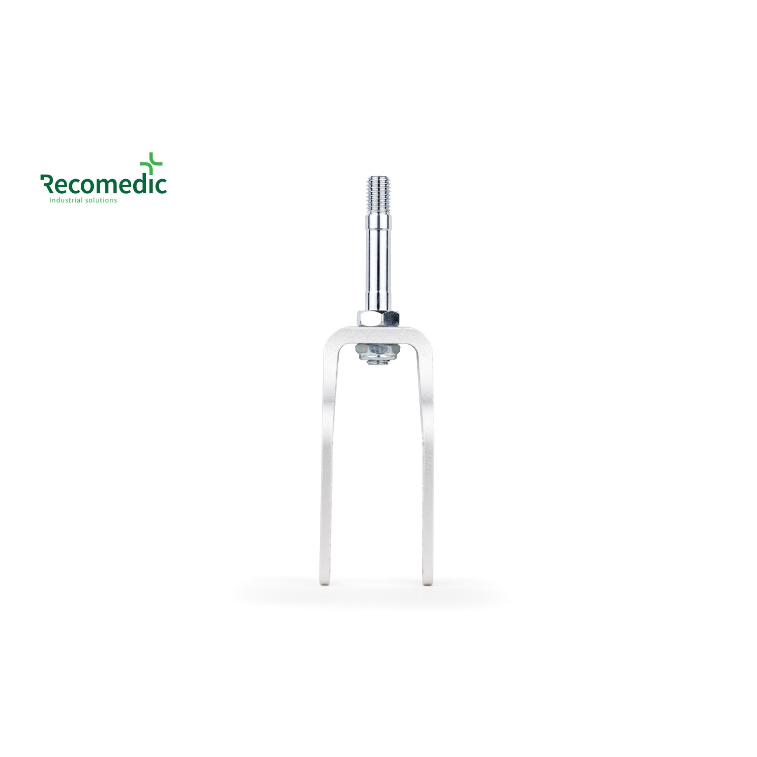 Widelce do wózków inwalidzkich Recomedic WA-117/42-3H-T-SILVE