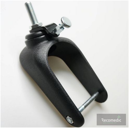 Widelce do wózków inwalidzkich Recomedic WT-200/60-C-RE-BL