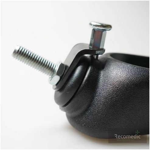 Widelce do wózków inwalidzkich Recomedic WT-200/60-C-RE-BL