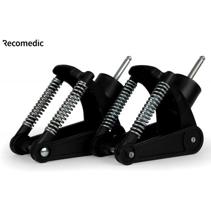 Widelce do wózków inwalidzkich Recomedic WT-200/60-SHOCK-46