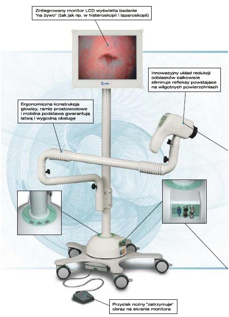 Wideokolposkopy (videokolposkopy) Medi.com VC-102