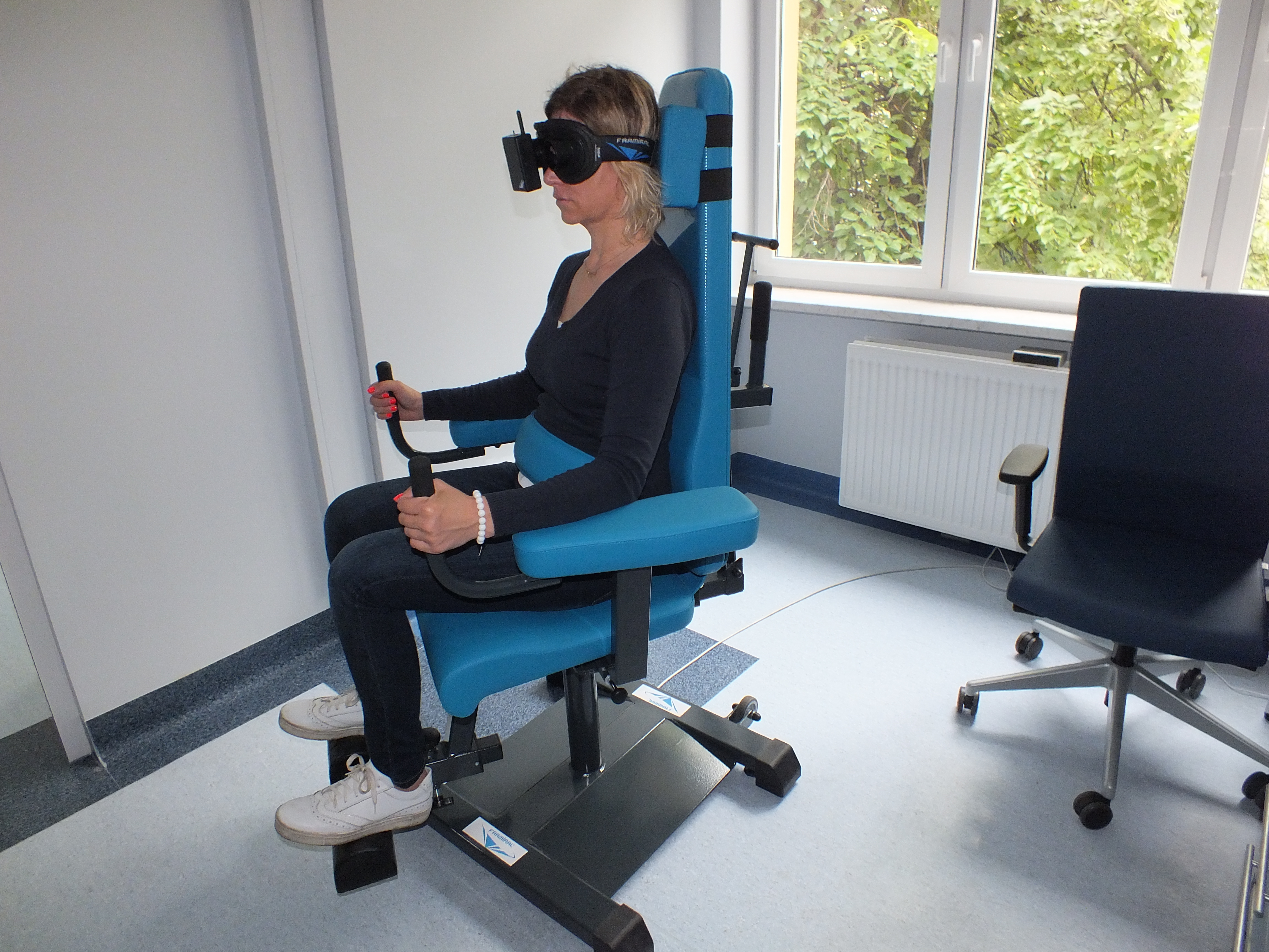 Wideonystagmografy - VNG FRAMIRAL VNG z fotelem obrotowym