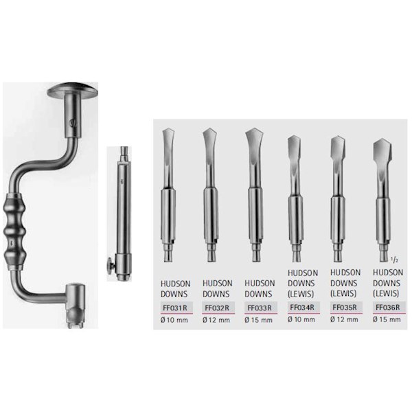 Wiertarki ortopedyczne ręczne B.Braun Wiertarki ręczne