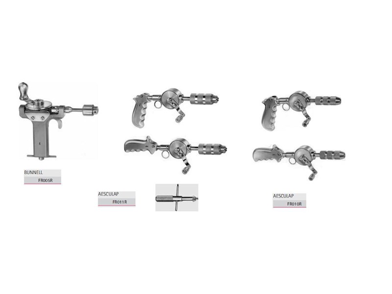 Wiertarki ortopedyczne ręczne B.Braun Wiertarki ręczne
