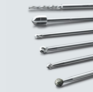 Wiertła i piły do napędów chirurgicznych NSK Frezy, wiertła