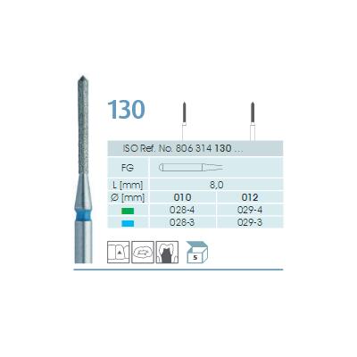 Wiertła stomatologiczne Olident Wiertła diamentowe 4