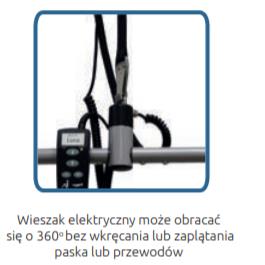 Wieszaki do podnośników dla osób niepełnosprawnych Winncare wieszak elektryczny