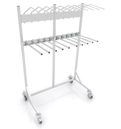 Wieszaki na fartuchy RTG ALVO Medical na 10 fartuchów