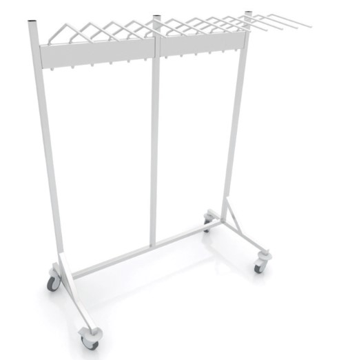 Wieszaki na fartuchy RTG ALVO Medical na 12 fatruchów