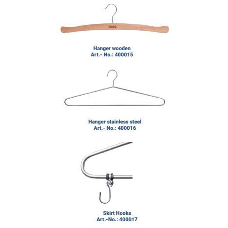 Wieszaki na fartuchy RTG Rego X-Ray GmbH Mobile Racks