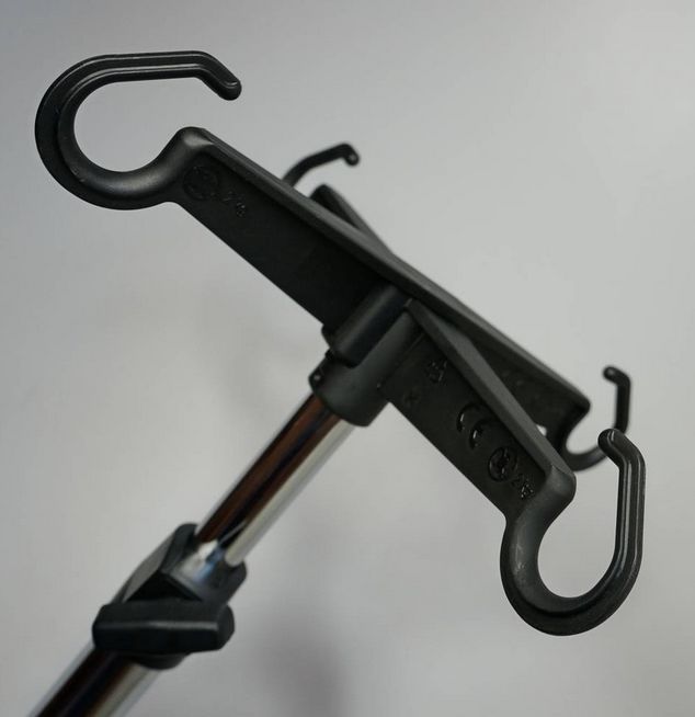 Wieszaki na płyny infuzyjne - stojaki do kroplówek Recomedic SI-25/18-1500-RB