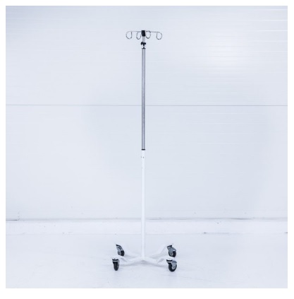 Wieszaki na płyny infuzyjne - stojaki do kroplówek używane B/D Pryor Products - Arestomed rekondycjonowany