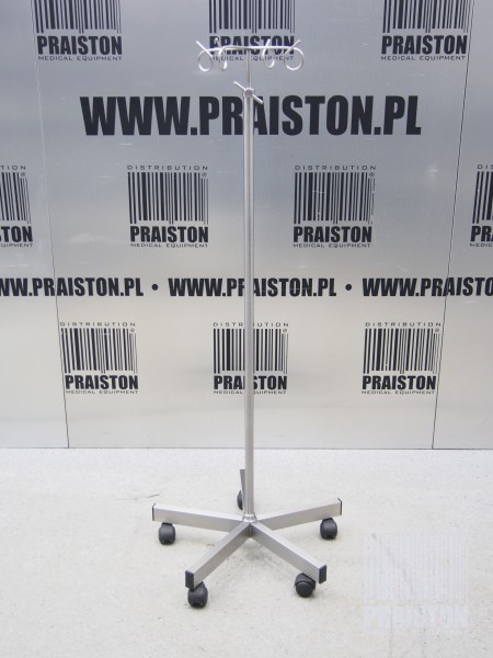 Wieszaki na płyny infuzyjne - stojaki do kroplówek używane Praistech Chromium-plated - Praiston rekondycjonowany
