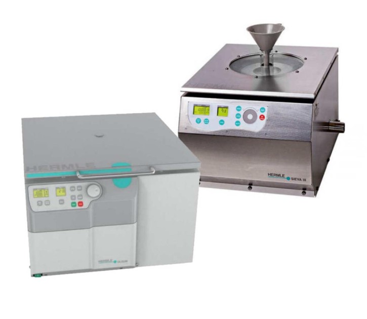 Wirówki laboratoryjne Hermle Labortechnik Wirówka filtracyjna