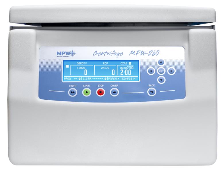 Wirówki laboratoryjne MPW MPW-260