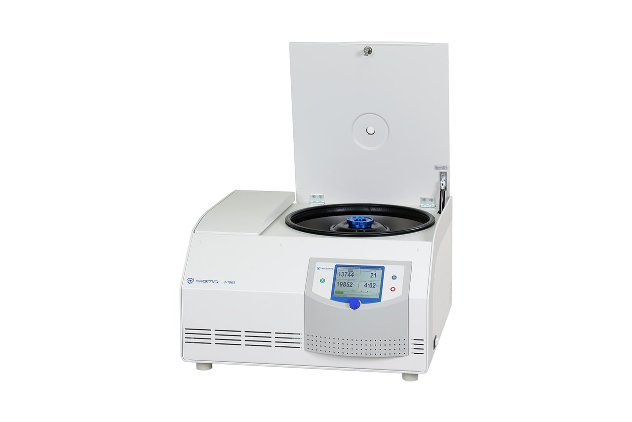 Wirówki laboratoryjne Sigma Wirówki z kontrolą temperatury (chłodzenie i grzanie)