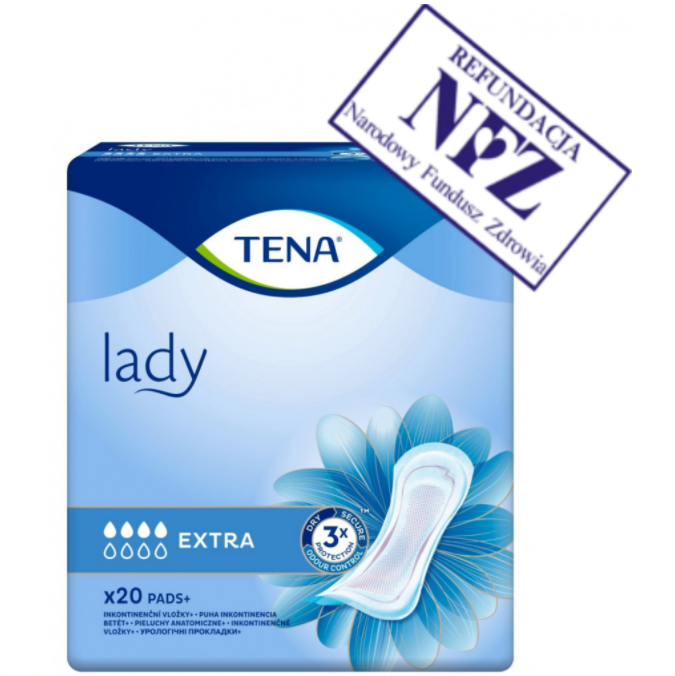 Wkładki higieniczne Tena LADY EXTRA
