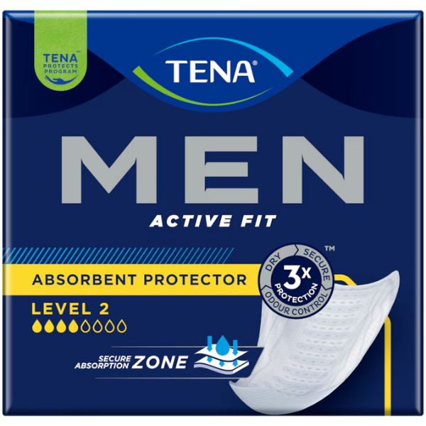 Wkładki higieniczne Tena Men Active Fit Level 2/ Level 3