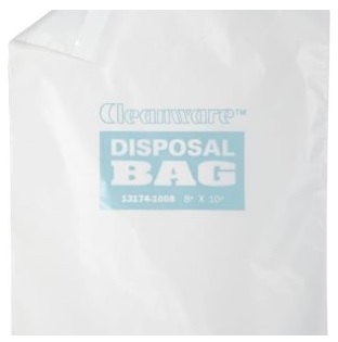 Worki na odpady medyczne Fisher Scientific z samoprzylepnym paskiem