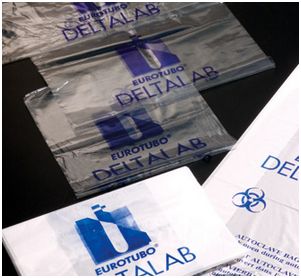 Worki na próby Deltalab do autoklawowania (150°C)