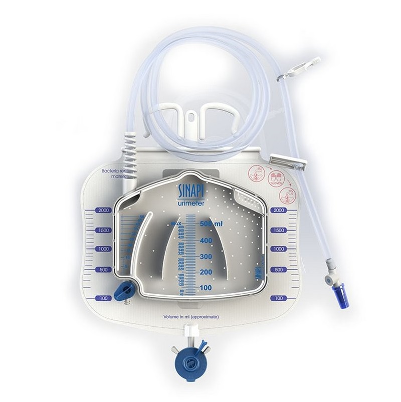 Worki, pojemniki na mocz do godzinowej zbiórki moczu Sinapi Biomedical Sinapi