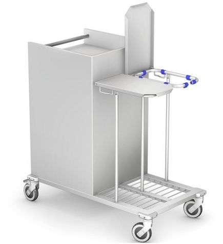 Wózki do bielizny brudnej i czystej TECH-MED Sp. z o.o. WZB