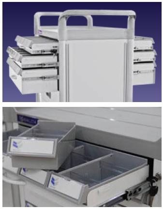 Wózki do dystrybucji leków Bailida FC 3440DXL