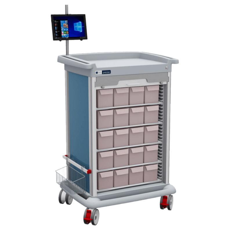 Wózki do dystrybucji leków FRANCEHOSPITAL PRECISO N°10X