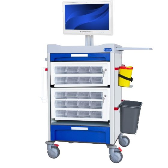 Wózki do dystrybucji leków la-pastilla F-DNOVMED