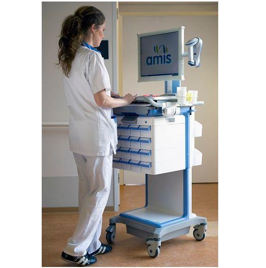 Wózki do komputerów medycznych, laptopów, tabletów ADVANTECH AMiS-60