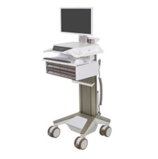 Wózki do komputerów medycznych, laptopów, tabletów ERGOTRON CareFit Pro