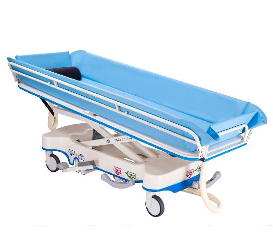 Wózki do mycia pacjentów w pozycji leżącej B/D B3