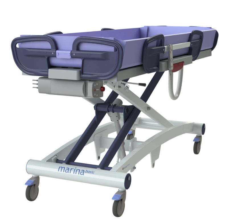Wózki do mycia pacjentów w pozycji leżącej Lopital Marina Basic