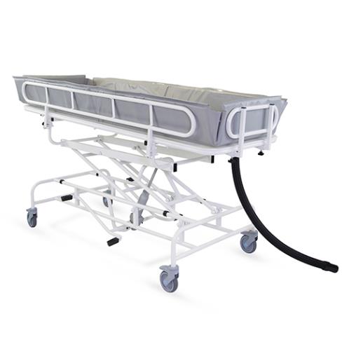 Wózki do mycia pacjentów w pozycji leżącej Prism Medical UK Wózek prysznicowy z regulacją